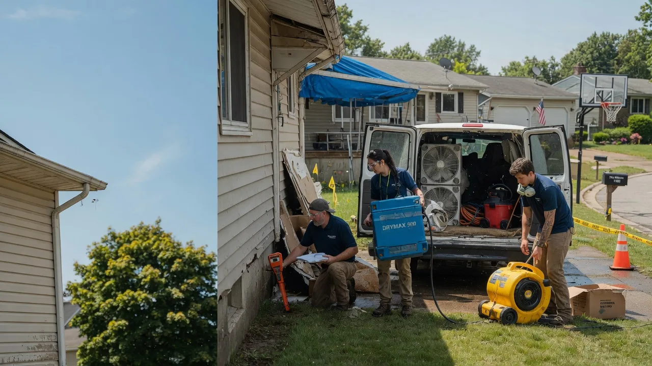 Ceiling Leak Cleanup in Interlochen, MI near me
